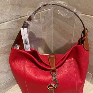 Red Doney & Bourke Lock Sac Annalisa Handbag